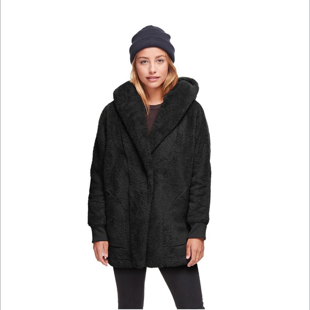 The North Face Campshire Coat Wrap Fleece Winter Sherpa Teddy Jacket Med/Large